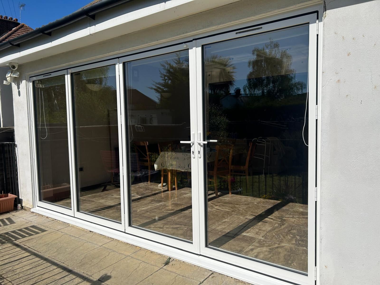 Bifold doors fitted in Pinner by IM Glass