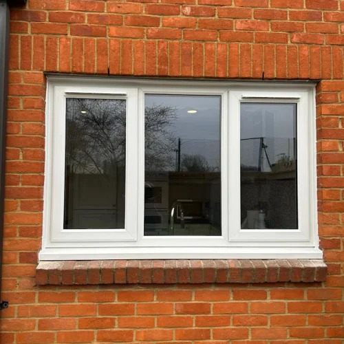 UPVC window repair Mill End WD3 - white UPVC double glazed window repaired by IM Glass